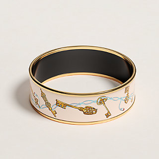 Les Cles bangle - Beige | Hermès USA